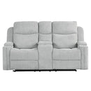 Acme Furniture Galya LV04681 Motion Loveseat with Console IMAGE 3