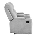 Acme Furniture Galya LV04681 Motion Loveseat with Console IMAGE 4