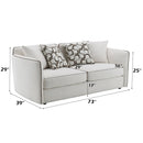 Acme Furniture Yolanda Stationary Fabric Loveseat LV03606 IMAGE 8