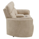 Acme Furniture Elison Reclining Fabric Loveseat with Console LV05401 IMAGE 5