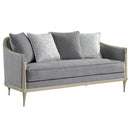 Acme Furniture Fernando Stationary Fabric Loveseat LV04821 IMAGE 2