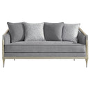 Acme Furniture Fernando Stationary Fabric Loveseat LV04821 IMAGE 3