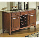 Steve Silver Furniture Montibello Server Montibello Wine Rack/Server IMAGE 1