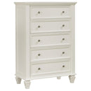 Coaster Furniture Sandy Beach 5-Drawer Chest 201305 IMAGE 1