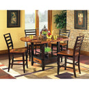 Steve Silver Furniture Round Abaco Counter Height Dining Table with Pedestal Base Abaco AB200PT-TOP IMAGE 3