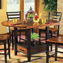 Steve Silver Furniture Round Abaco Counter Height Dining Table with Pedestal Base Abaco AB200PTB-BASE IMAGE 1