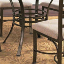 Steve Silver Furniture Round Ellen Dining Table with Pedestal Base Ellen EL450BS IMAGE 1