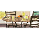 Steve Silver Furniture Round Ellen Dining Table with Pedestal Base Ellen EL450MT IMAGE 1