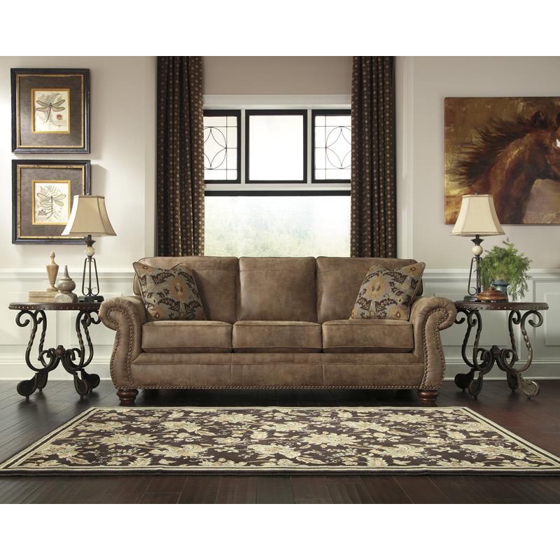  Signature Design by Ashley Larkinhurst Stationary Fabric Sofa 3190138 IMAGE 2