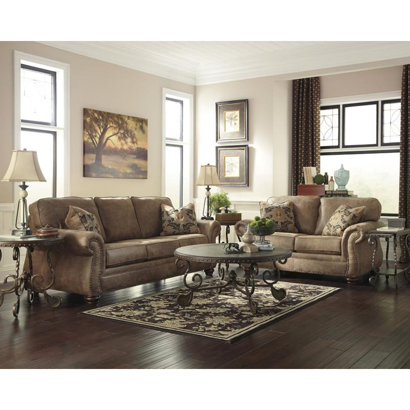  Signature Design by Ashley Larkinhurst Stationary Fabric Sofa 3190138 IMAGE 4
