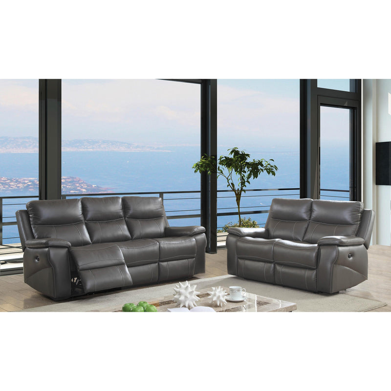  Furniture of America Lila CM6540 2 pc Reclining Living Room Set IMAGE 1