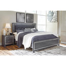  Signature Design by Ashley Lodanna B214B19 6 pc King Panel Bedroom Set IMAGE 2