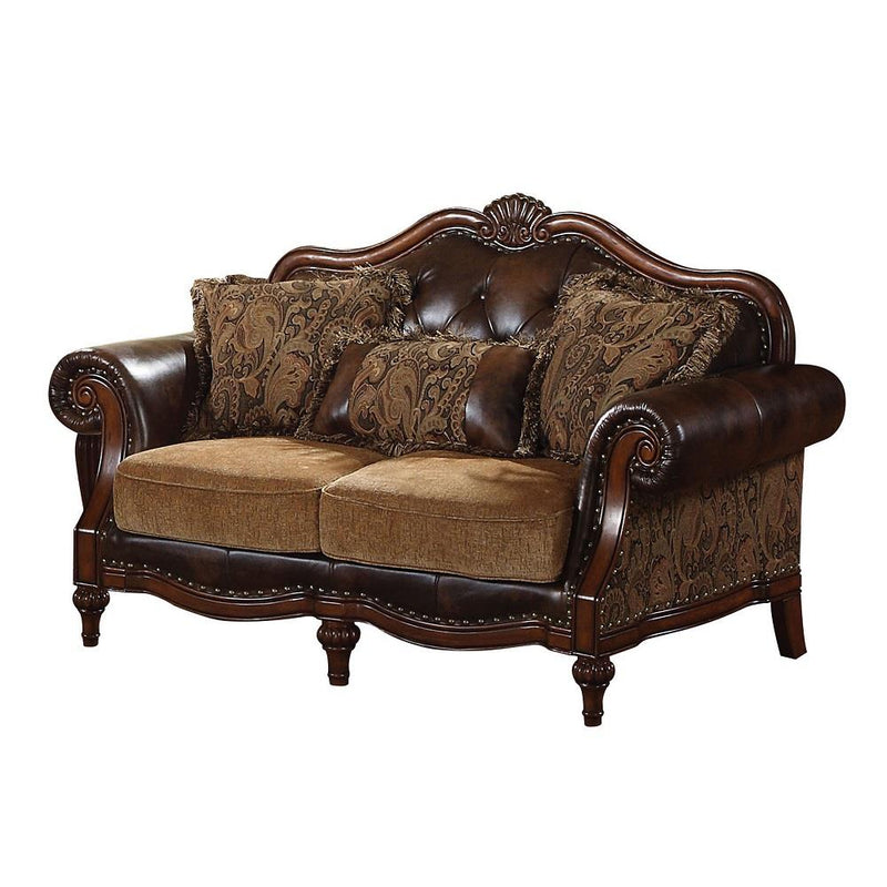 Acme Furniture Dreena Stationary Fabric Loveseat 05496 IMAGE 2