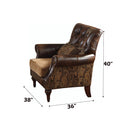 Acme Furniture Dreena 05497 Chair with Pillow IMAGE 4