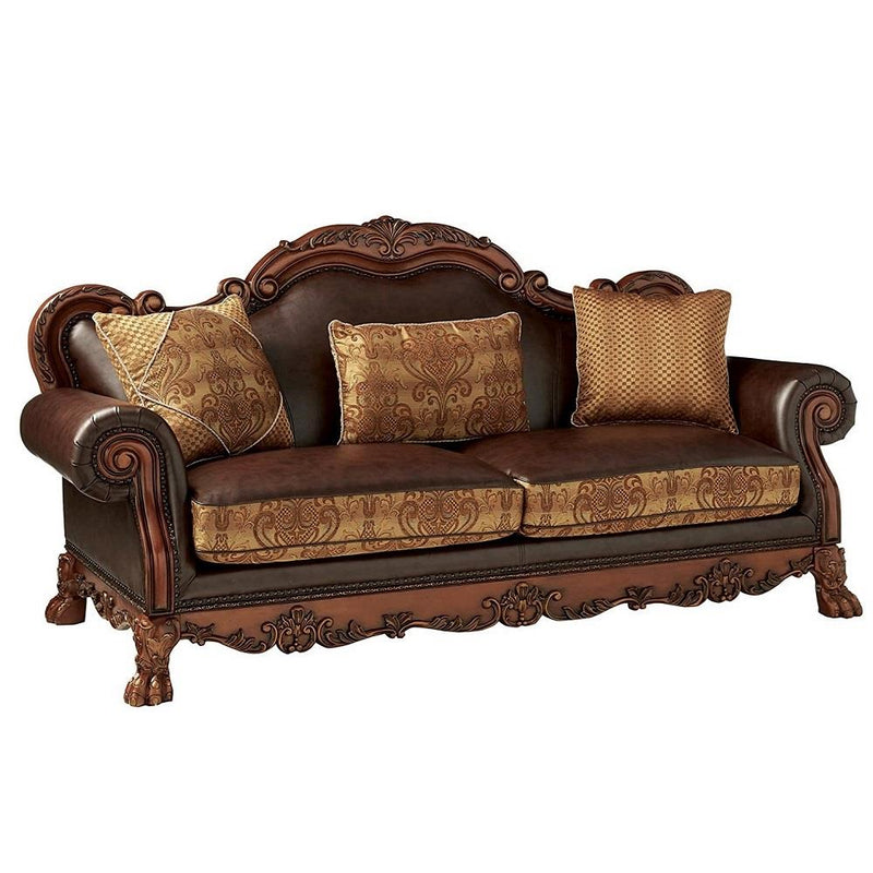 Acme Furniture Dresden Stationary Fabric Sofa 15160 IMAGE 2