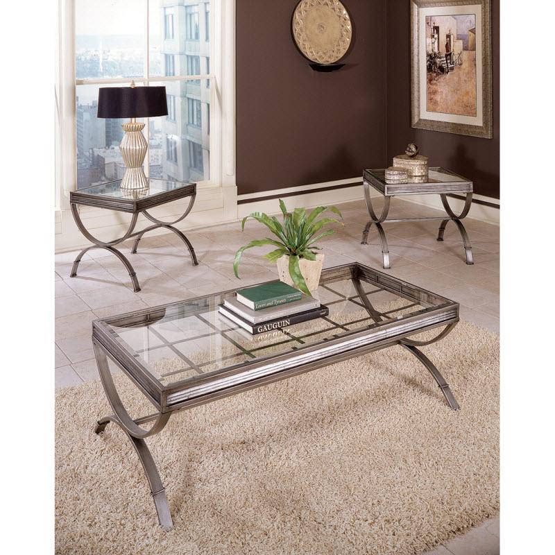 Steve Silver Furniture Emerson Occasional Table Set 1000 Emerson IMAGE 1