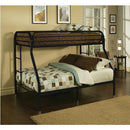 Acme Furniture Tritan 02053BK Twin over Full Bunk Bed IMAGE 1