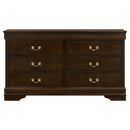 Coaster Furniture Louis Philippe 6-Drawer Dresser 202413 IMAGE 2