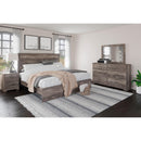  Signature Design by Ashley Ralinski B2587B8 6 pc King Panel Bedroom Set IMAGE 1