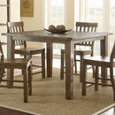 Steve Silver Furniture Square Hailee Counter Height Dining Table HA700PT IMAGE 1