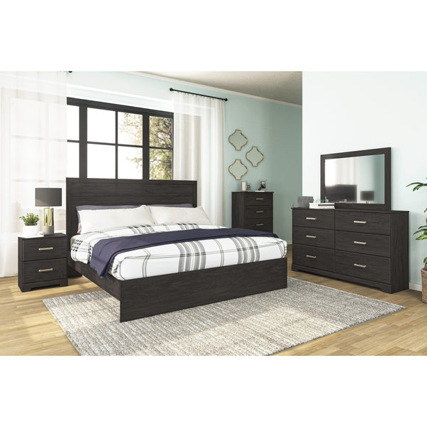  Signature Design by Ashley Belachime B2589 6 pc King Panel Bedroom Set IMAGE 1