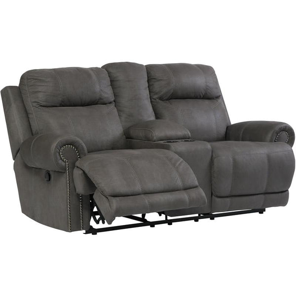  Signature Design by Ashley Austere Manual Reclining Fabric Loveseat 3840194 IMAGE 1