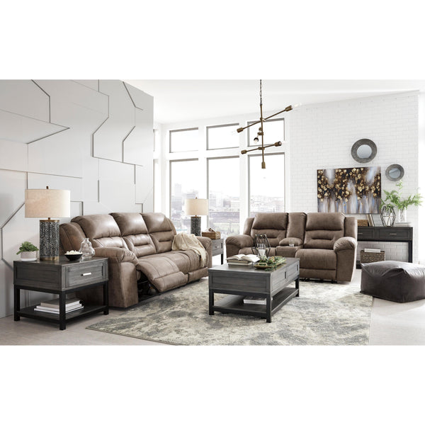  Signature Design by Ashley Stoneland 39905U4 2 pc Reclining Living Room Set IMAGE 1