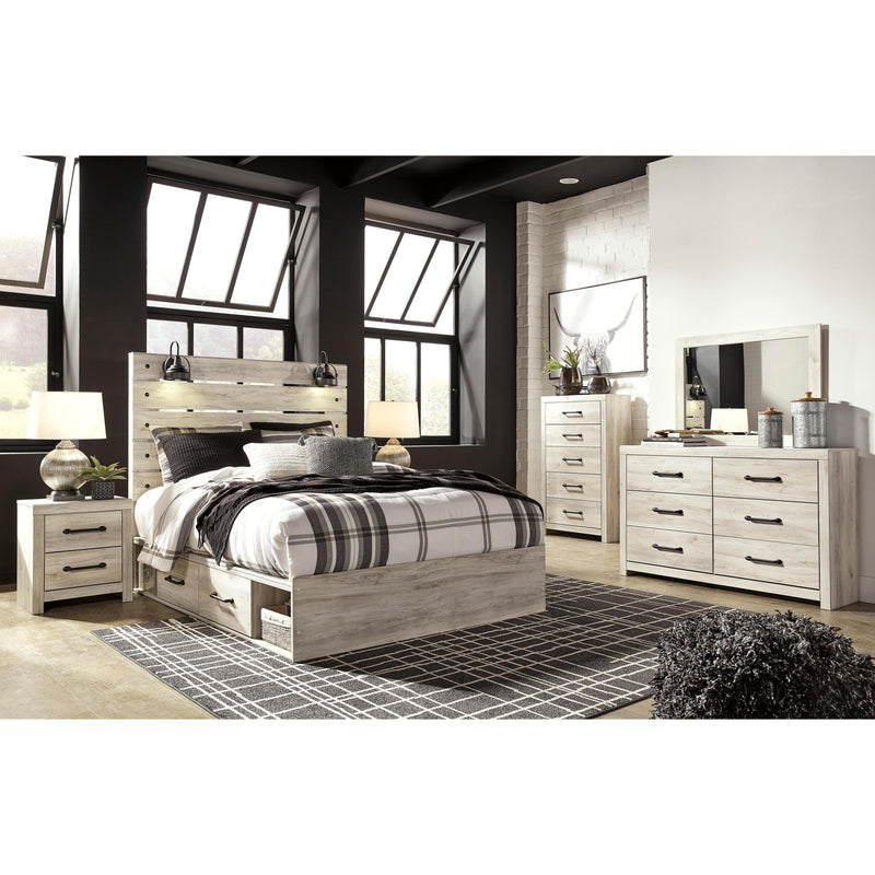  Signature Design by Ashley Cambeck B192B51 6 pc Queen Panel Storage Bedroom Set IMAGE 1
