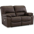  Signature Design by Ashley Leesworth U43808U1 2 pc Power Reclining Living Room Set IMAGE 4
