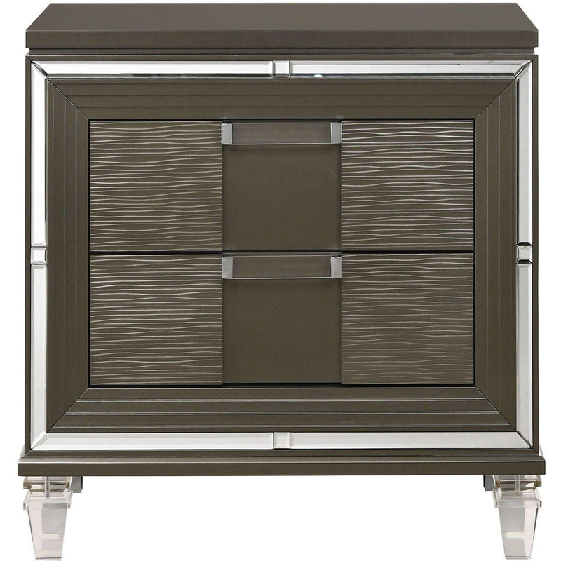  Elements International Twenty Nine TN600 7 pc Queen Platform Bedroom Set IMAGE 5