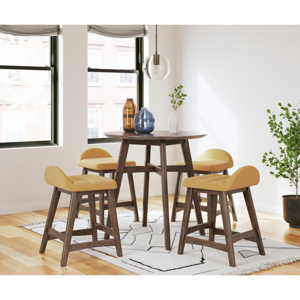  Signature Design by Ashley Lyncott D615 5 pc Counter Height Dining Set IMAGE 1