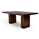 Steve Silver Furniture Briana Dining Table with Pedestal Base BN4848B/BN4848T IMAGE 2