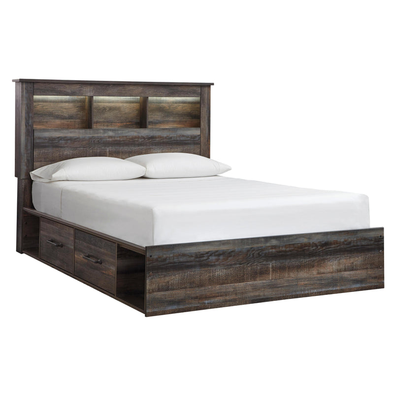  Signature Design by Ashley Drystan B211 6 pc Queen Bookcase Storage Bedroom Set IMAGE 2