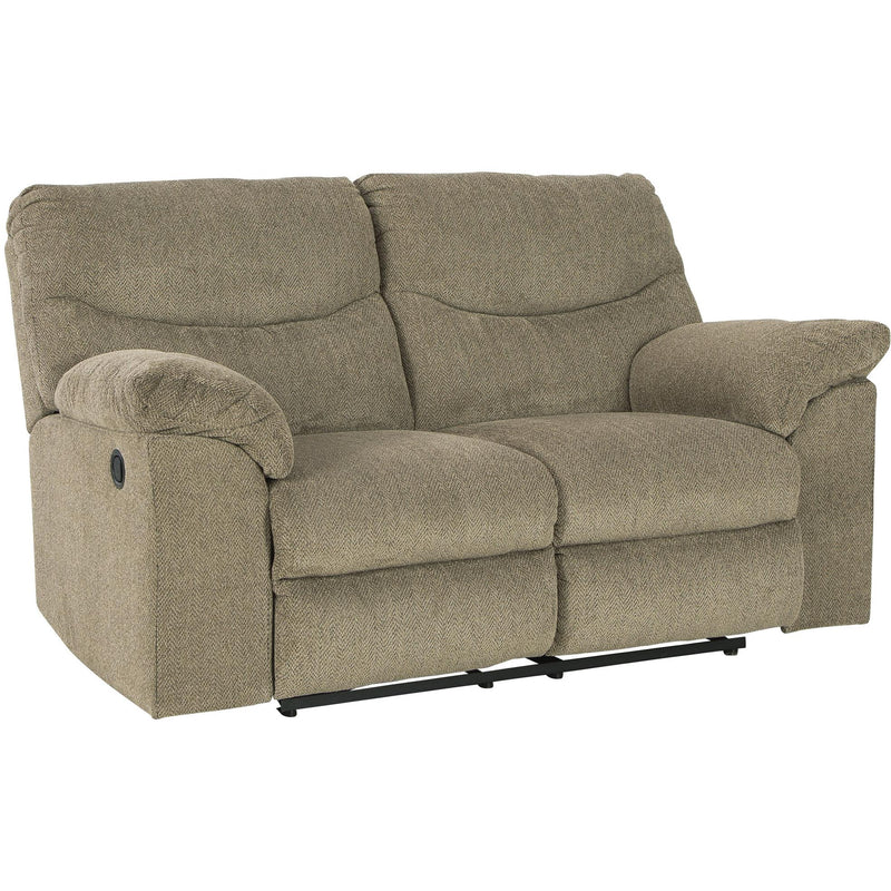  Signature Design by Ashley Alphons 28202U2 3 pc Reclining Living Room Set IMAGE 4