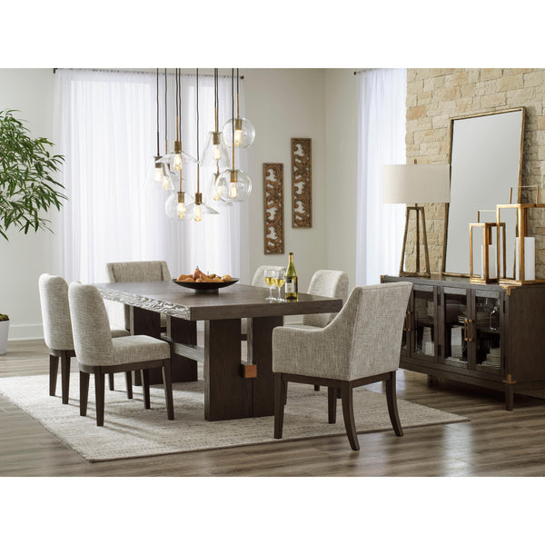  Signature Design by Ashley Burkhaus D984 8 pc Dining Set IMAGE 1