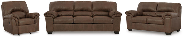  Signature Design by Ashley Bladen 12020U8 3 pc Sofa, Loveseat and Recliner Set IMAGE 1