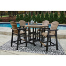  Signature Design by Ashley Fairen Trail P211B2 3-piece Outdoor Dining Set IMAGE 1
