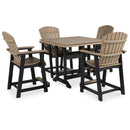  Signature Design by Ashley Fairen Trail P211P3 5-piece Outdoor Dining Set IMAGE 2