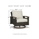  Signature Design by Ashley Paradise Trail P750P7 5-piece Outdoor Seating Set IMAGE 10