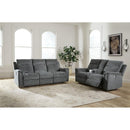 Signature Design by Ashley Barnsana 33202U1 2 pc Power Reclining Living Room Set IMAGE 1