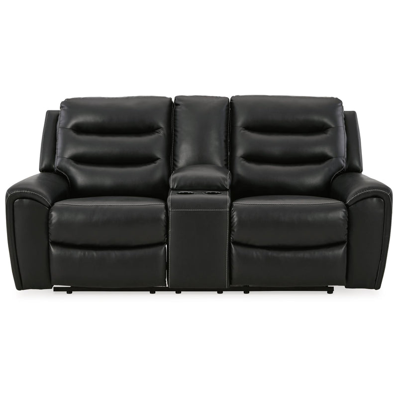  Signature Design by Ashley Warlin 61105U1 2 pc Power Reclining Living Room Set IMAGE 3