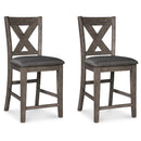 Signature Design by Ashley Caitbrook D388D5 3 pc Counter Height Dining Set IMAGE 4