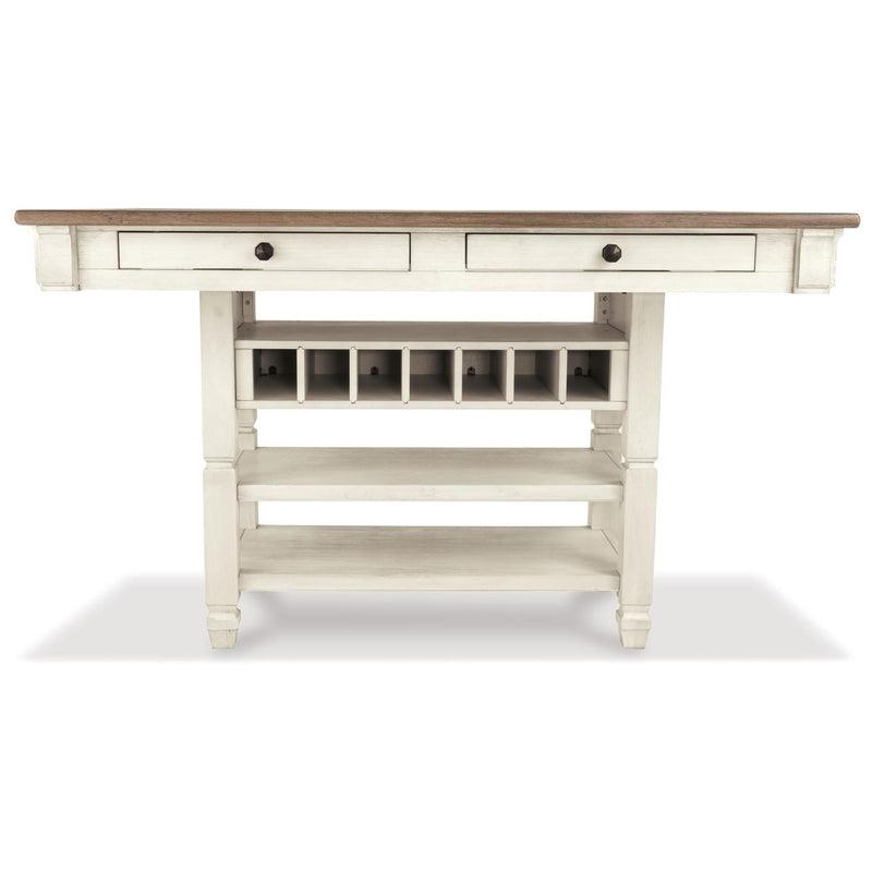 Signature Design by Ashley Bolanburg D647D29 8 pc Counter Height Dining Set IMAGE 10