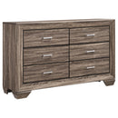 Coaster Furniture Kauffman 6-Drawer Dresser 204193 IMAGE 1