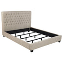 Coaster Furniture Chloe California King Upholstered Platform Bed 300007KW IMAGE 1