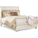  Signature Design by Ashley Willowton B267B57 7 pc Queen Sleigh Bedroom Set IMAGE 2