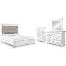  Benchcraft Kanwyn B777B18 6 pc King Panel Bedroom Set IMAGE 1