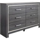 Signature Design by Ashley Lodanna B214B24 6 pc King Panel Storage Bedroom Set IMAGE 3