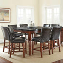 Steve Silver Furniture Granite Bello Counter Height Dining Table MG5454PT IMAGE 2