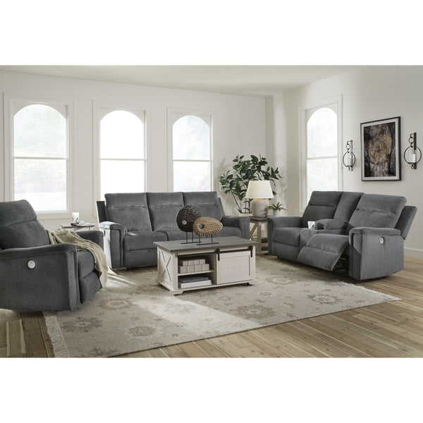  Signature Design by Ashley Barnsana 33202U2 3 pc Power Reclining Living Room Set IMAGE 1